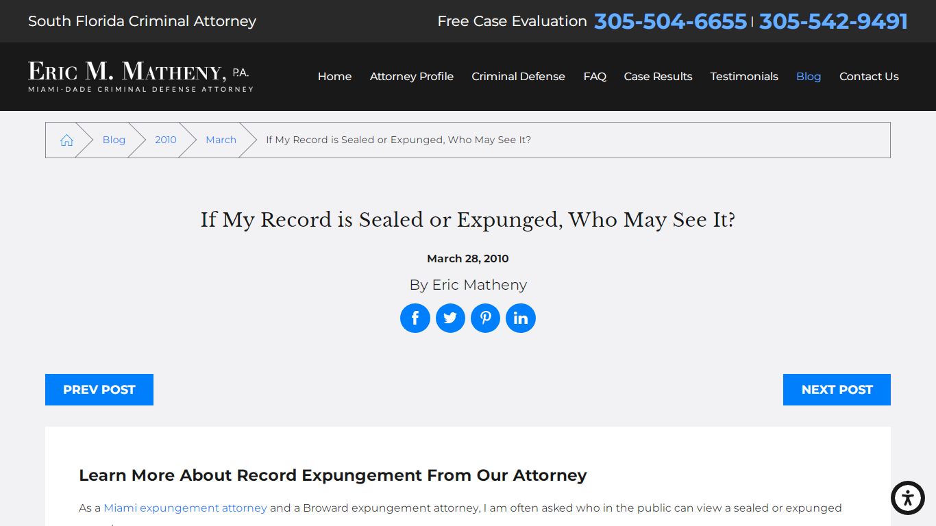 Who Can See Expunged Records? | Florida Expungement Lawyer